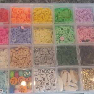 Custom clay bead braclets